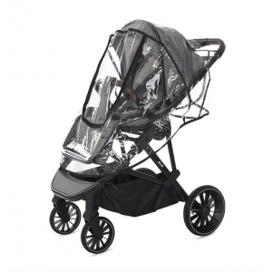 Husa de ploaie pentru carucior, model universal,  geanta de transport inclusa, 72x57x47 cm
