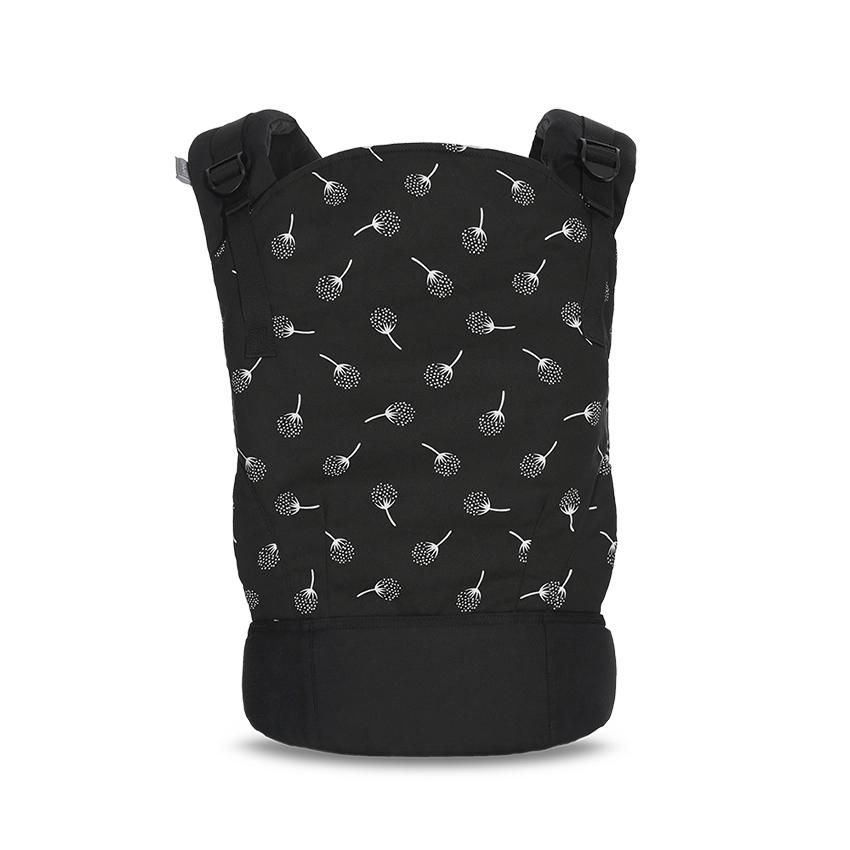 Marsupiu ergonomic, Wally, bumbac, Black