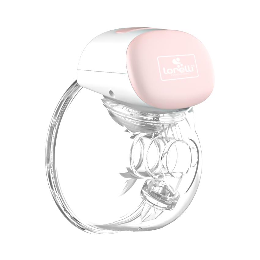 Pompa de san electrica, portabila, Hands Free, cu modul masaj, Pink