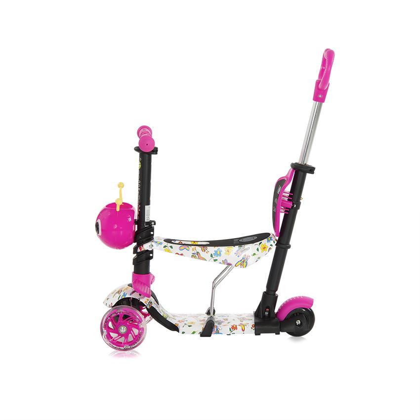 Trotineta Smart Plus Pink Butterfly