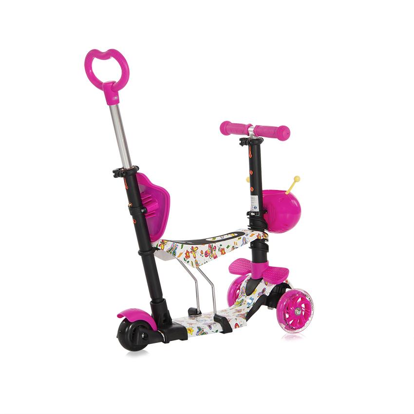 Trotineta Smart Plus Pink Butterfly