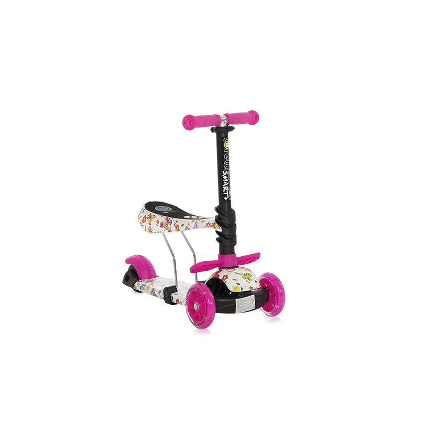 Trotineta Smart Plus Pink Butterfly