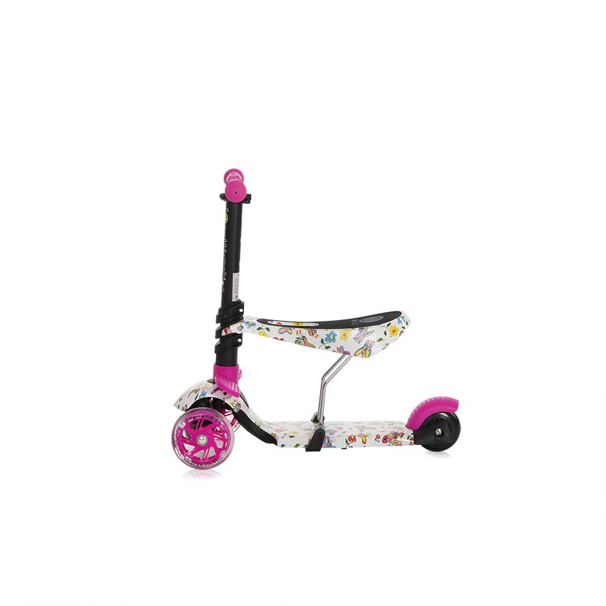 Trotineta Smart Plus Pink Butterfly