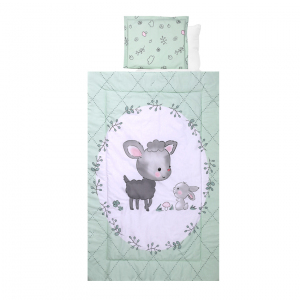 Set lenjerie pat 4 piese, bumbac ranforce