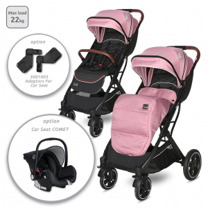 Carucior pentru nou-nascut Storm, pana la 22 kg, cadru aluminiu
