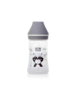 Biberon cu gat larg, 0 luni+, 250 ml, My Friend