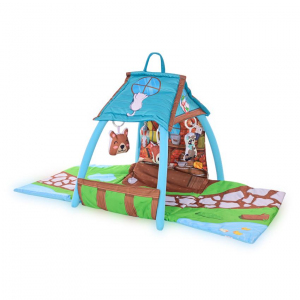 Saltea de activitate tip casuta, Little House, 113x56x53 cm